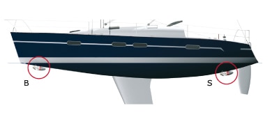 stern thruster sailboat